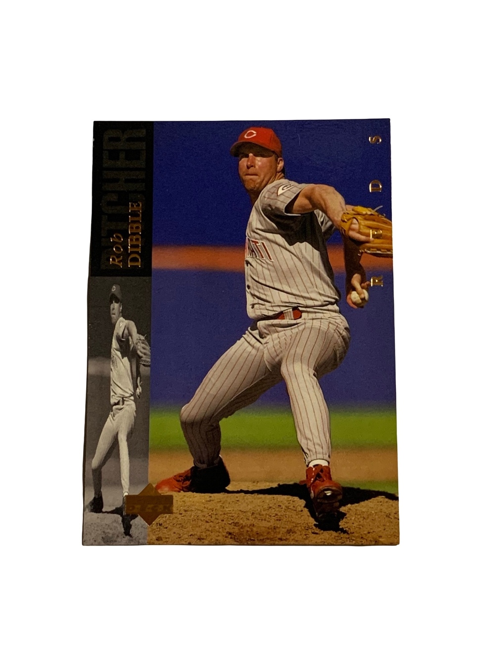 1994 Upper Deck Electric Diamond #308 Rob Dibble Cincinnati Reds MLB Card